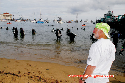Avalon Cleanup Plagued by Bad Viz But Divers Enthusiastic