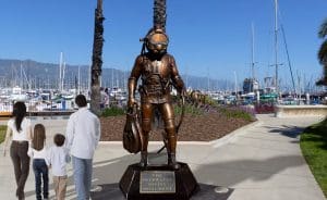 Deepwater Diving Monument in Santa Barbara